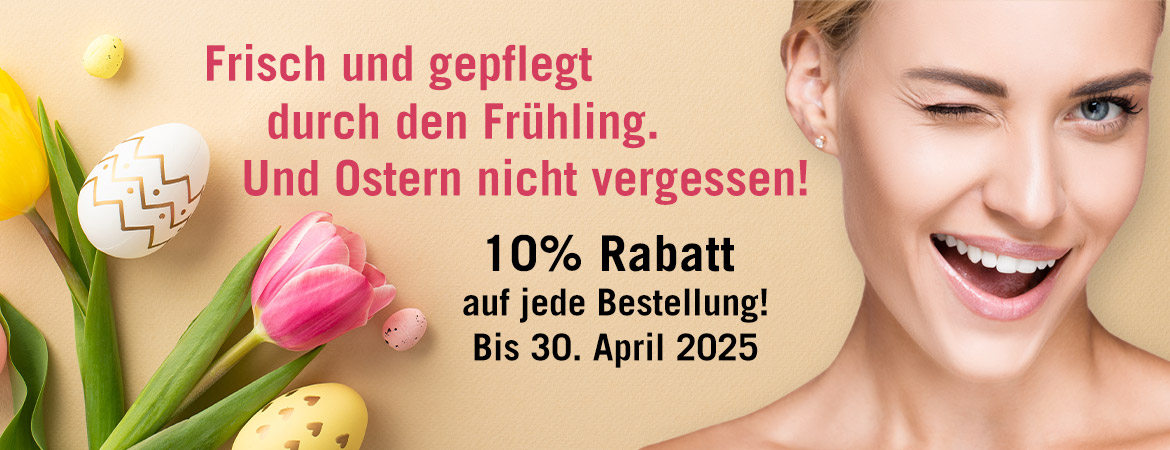FRÜHLINGS- UND OSTERRABATT